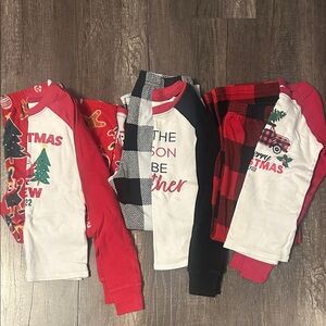 Bundle of Fleece Christmas Pajamas